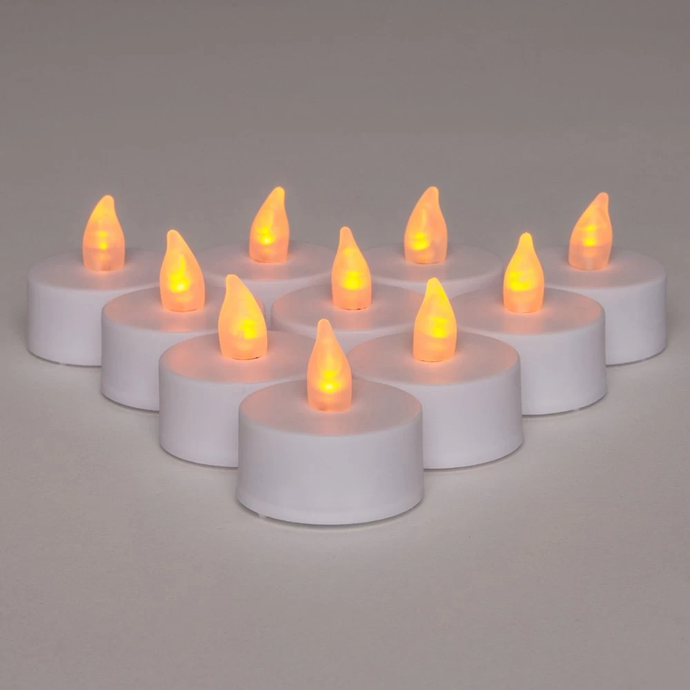 Anna’s Collection 10st. LED Theelicht Wit Met Afstandbediening 4 Anna’s Collection 10st. LED Theelicht Wit Met Afstandbediening - Afbeelding 2
