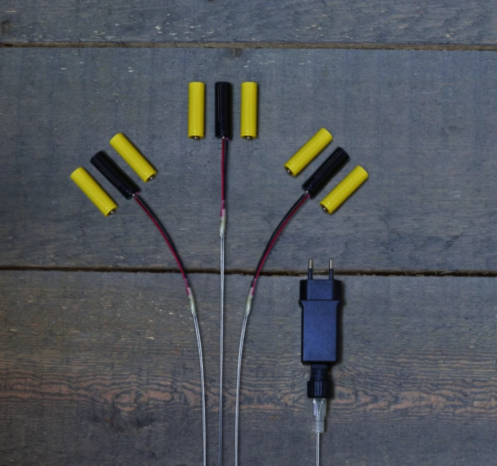 Anna’s Collection 3x 3AAA Trafo 4,5 V 4 MTR Aanloopsnoer IP-20 4 Anna’s Collection 3x 3AAA Trafo 4,5 V 4 MTR Aanloopsnoer IP-20 - Afbeelding 2