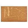 ESSCHERT DESIGN Deurmat Kokos Reliëf Hert