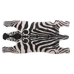 ESSCHERT DESIGN Deurmat Kokos Zebra