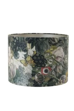 Kap Cilinder BUTTERFLY Oker - 25 X 25 X 18 Cm