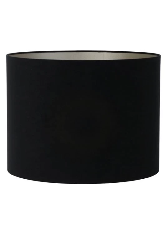 Kap Cilinder VELOURS Zwart/Taupe - 40 X 40 X 30 Cm 3 Kap Cilinder VELOURS Zwart/Taupe - 40 X 40 X 30 Cm