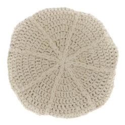 Unique Living Kussen Dora 45 Cm Ø Ivory