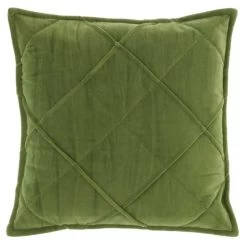 Unique Living Kussen Doutzen Olive Green - 45 X 45 Cm