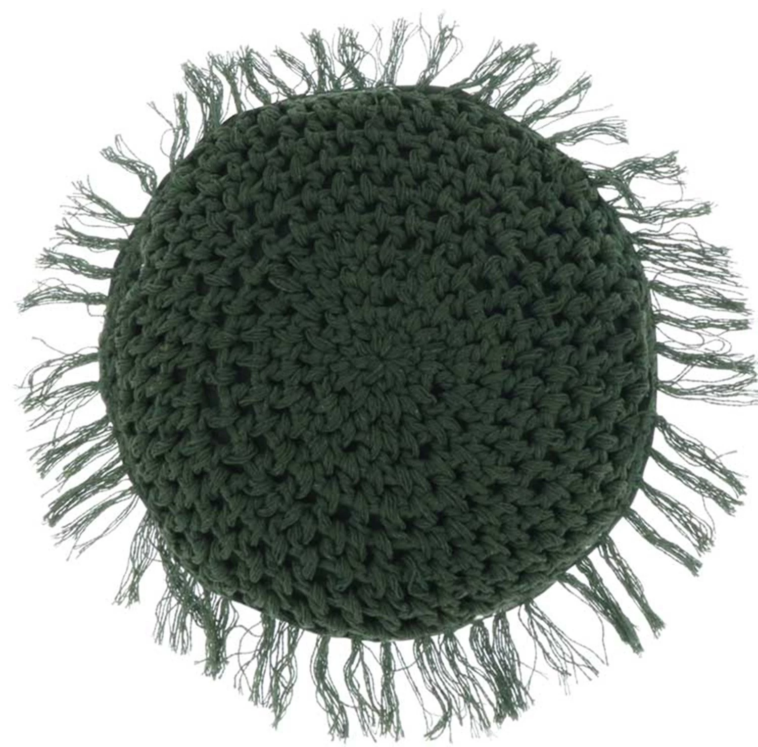 Unique Living Kussen Tufo Laurel Green - Ø 45 Cm 3 Unique Living Kussen Tufo Laurel Green - Ø 45 Cm