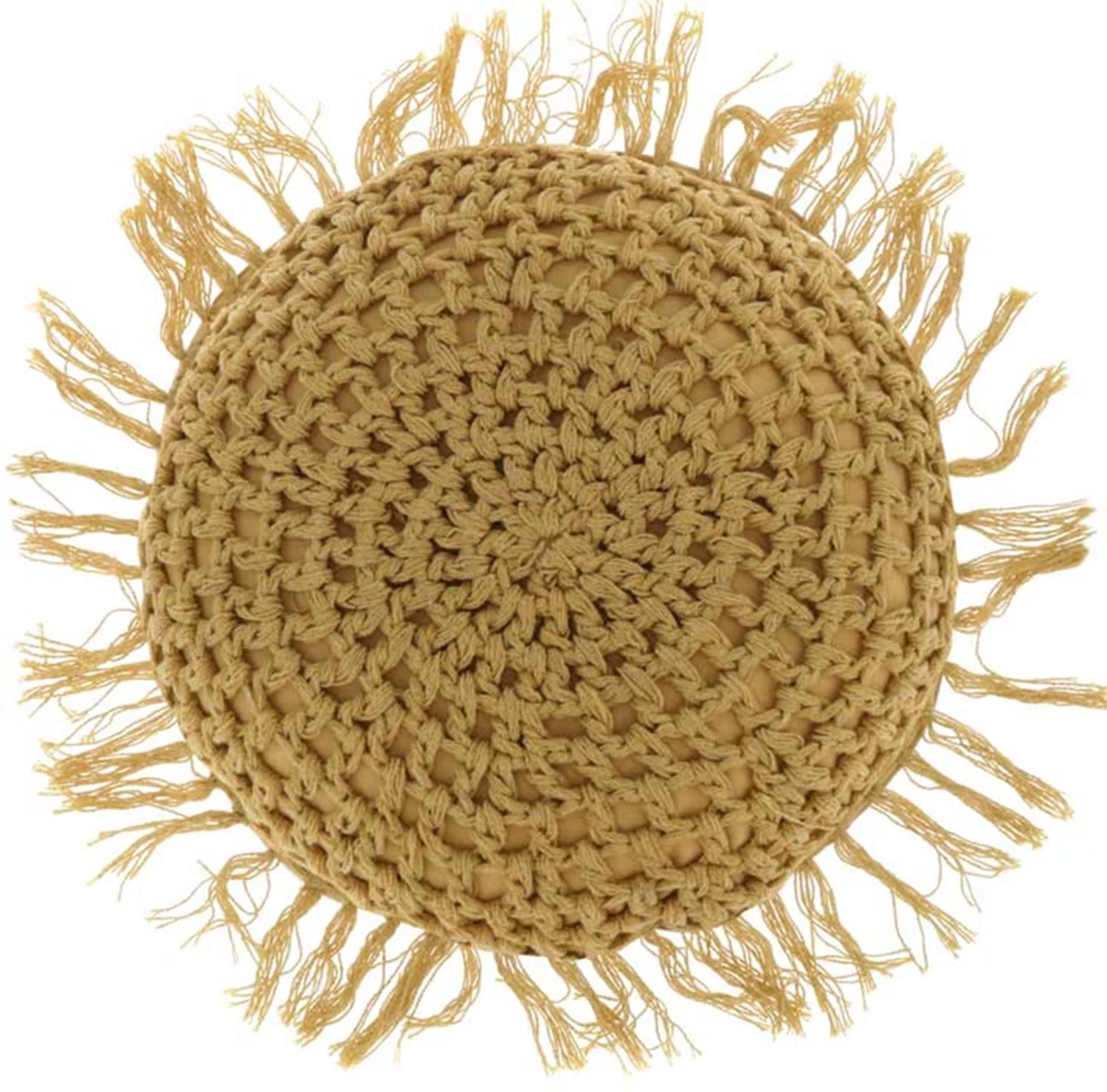 Unique Living Kussen Tufo Taffy - Ø 45 Cm 3 Unique Living Kussen Tufo Taffy - Ø 45 Cm