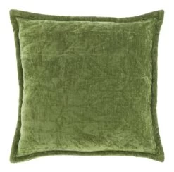 Unique Living Kussen Viola Olive Green - 45 X 45 Cm