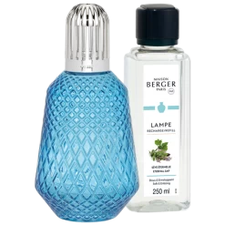 Lampe Berger Giftset M. CRASSET BLEU