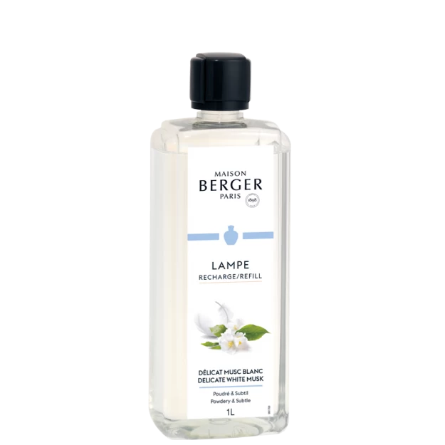 Lampe Berger Huisparfum 1L - Délicat Musc Blanc / Delicate White Musk 3 Lampe Berger Huisparfum 1L - Délicat Musc Blanc / Delicate White Musk