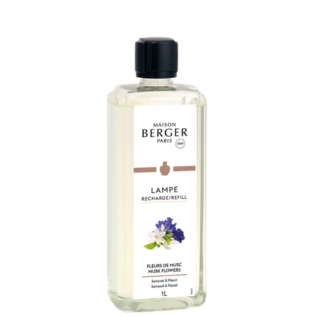 Lampe Berger Huisparfum 1L - Fleurs De Musc/Musk Flowers 3 Lampe Berger Huisparfum 1L - Fleurs De Musc/Musk Flowers