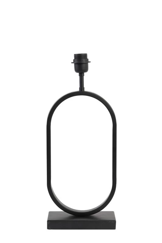 Lampvoet JAMIRI Mat Zwart - 20 X 10 X 45 Cm 3 Lampvoet JAMIRI Mat Zwart - 20 X 10 X 45 Cm