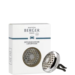 Maison Berger Paris Auto Diffuser Honey Comb Chrome