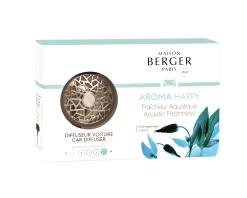 Maison Berger Paris Navullingen Auto Diffuser Happy - Aquatic Freshness