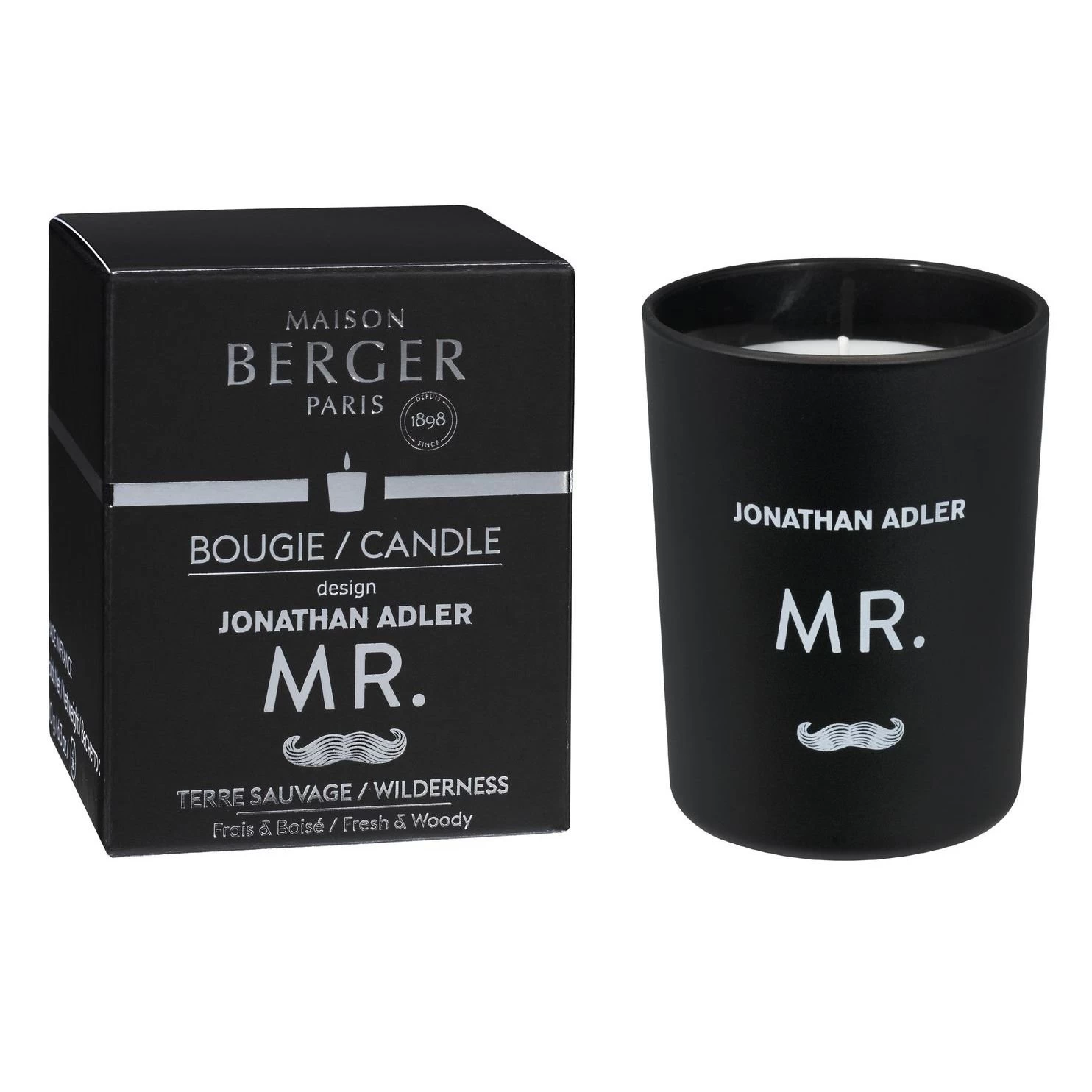 Maison Berger Paris Geurkaars Mr. Terre Sauvage 180g 3 Maison Berger Paris Geurkaars Mr. Terre Sauvage 180g