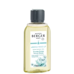 Maison Berger Paris Navulling Parfumverspreider Met Sticks 200ml - Aroma Wake-up - Woody Breeze