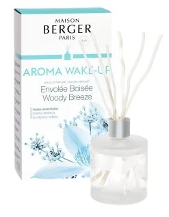 Maison Berger Paris Parfumverspreider Met Sticks 180ml - Aroma Wake-up - Envolée Boisée / Woody Bree