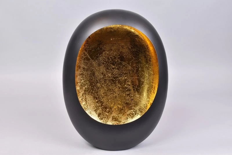 Marrakech Egg T-Light Black/Gold - 26 X 11 X 33 Cm 3 Marrakech Egg T-Light Black/Gold - 26 X 11 X 33 Cm