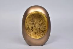 Marrakech Egg T-Light Gold - 17 X 9 X 24 Cm