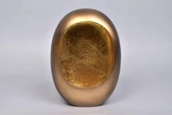 Marrakech Egg T-Light Gold - 20 X 10 X 28 Cm
