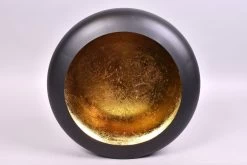 Marrakech Tyre T-Light Black/Gold - 40 X 11 X 38 Cm