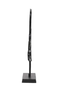 Ornament FACE Mat Zwart - 43 X 24 X 8 Cm -Begin vandaag nog met het creëren van uw ideale thuis! ornament face mat zwart 43 x 24 x 8 cm 533x800 61b347f87a243 l