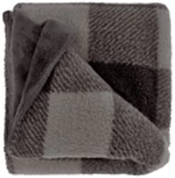 Unique Living Plaid Chateau Grey - 200 X 150 Cm