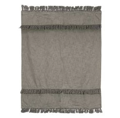 Unique Living Plaid Saba Chateau Grey - 180 X 130 Cm