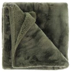 Unique Living Plaid Torvah Deep Green - 200 X 150 Cm