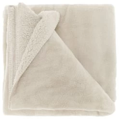 Unique Living Plaid Torvah Dove White - 150 X 200 Cm