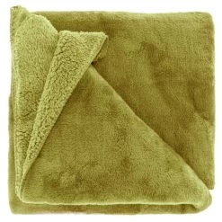 Unique Living Plaid Torvah Moss Green - 150 X 200 Cm