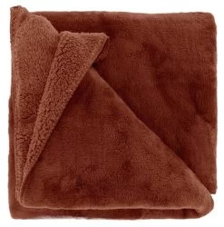 Unique Living Plaid Torvah Redwood - 200 X 150 Cm