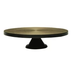 Plateau Brass Antique - H 12 X D 47 Cm