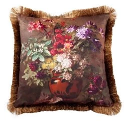 Sierkussen Bloemen - 45 X 45 Cm