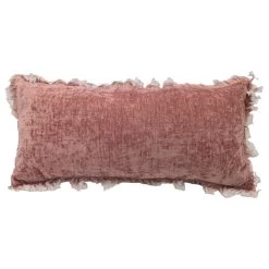 Sierkussen CASHMERE Old Pink - 66 X 33 Cm