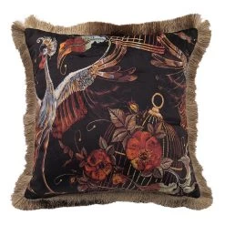 Sierkussen Printed Paradijsvogel - 45 X 45 Cm