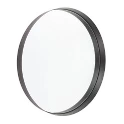 Spiegel Met Zwart Metalen Rand D51