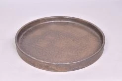 St Tropez Plate Bronze - D 40 Cm