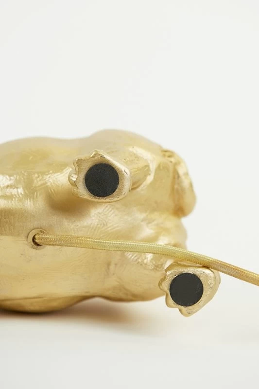 Tafellamp HIPPO Goud - 27 X 11 X 17,5 Cm 7 Tafellamp HIPPO Goud - 27 X 11 X 17,5 Cm - Afbeelding 5