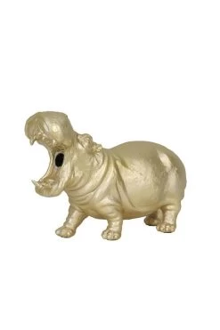 Tafellamp HIPPO Goud - 36 X 14 X 24 Cm