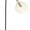 Tafellamp RAKEL Mat Zwart/Smoke - 28 X 17 X 50,5 Cm