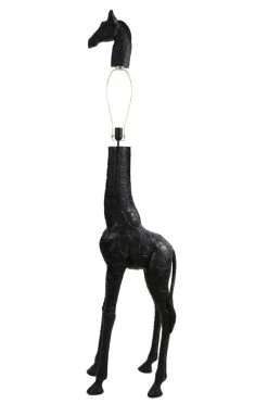 Vloerlamp GIRAFFE Zwart - 44 X 33,5 X 184 Cm