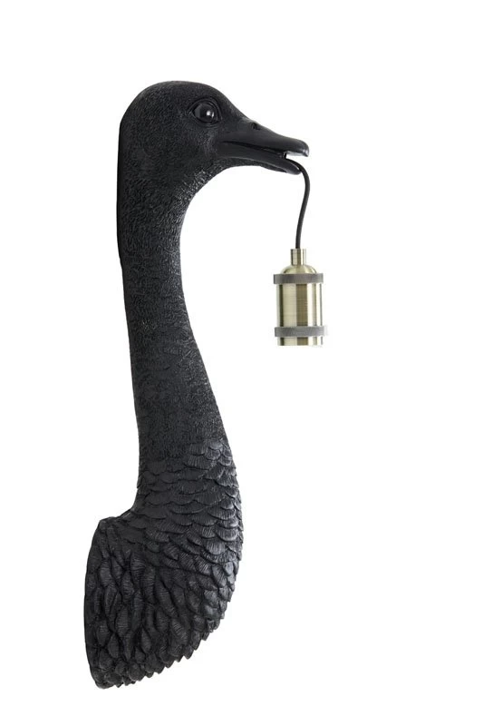 Wandlamp OSTRICH Mat Zwart - 18 X 15,5 X 57,5 Cm 9 Wandlamp OSTRICH Mat Zwart - 18 X 15,5 X 57,5 Cm - Afbeelding 7