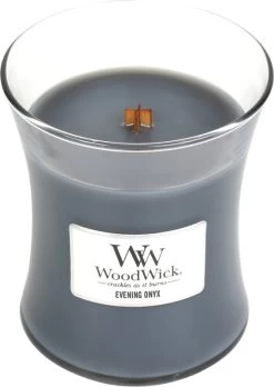 WoodWick Evening Onyx Medium Candle