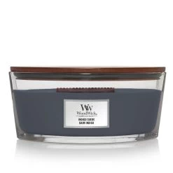 WoodWick Indigo Suede Ellipse Candle