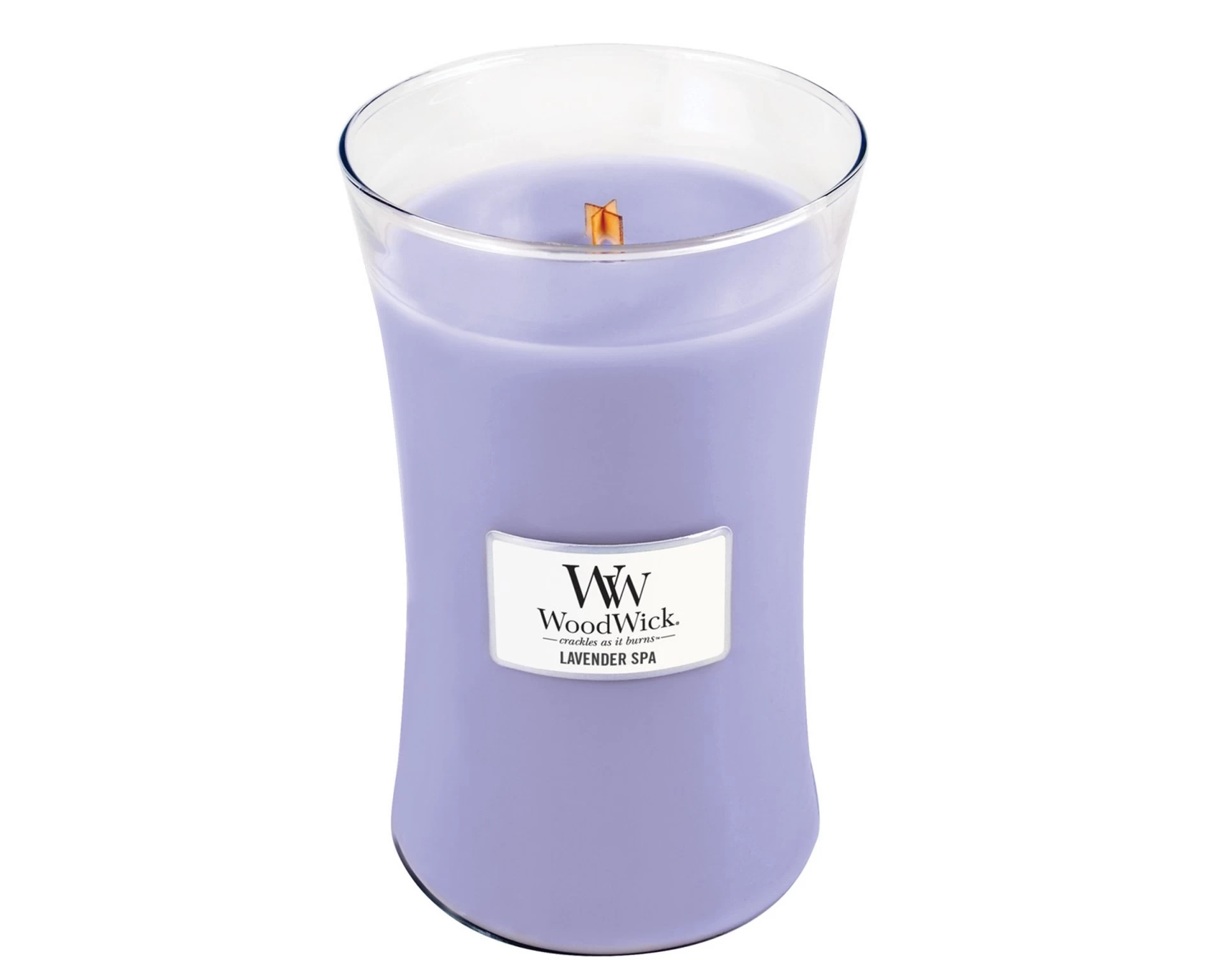 WoodWick Lavender Spa Large Candle 4 WoodWick Lavender Spa Large Candle - Afbeelding 2