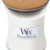 WoodWick Linen Mini Candle