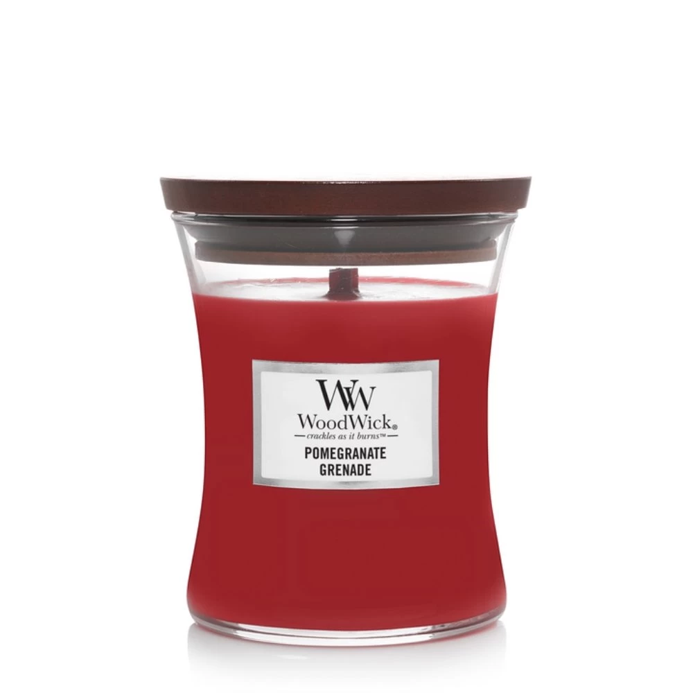 WoodWick Pomegranate Medium Candle 3 WoodWick Pomegranate Medium Candle