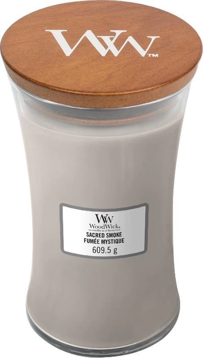 WoodWick Sacred Smoke Large Candle 3 WoodWick Sacred Smoke Large Candle