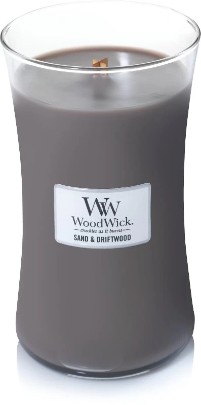 WoodWick Sand & Driftwood Large Candle 3 WoodWick Sand & Driftwood Large Candle