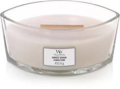 WoodWick Smoked Jasmine Ellipse Candle
